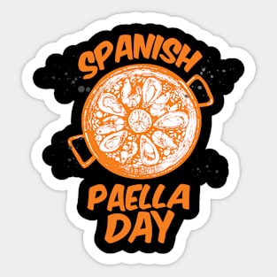 March 27th - Spanish Paella Day Sticker